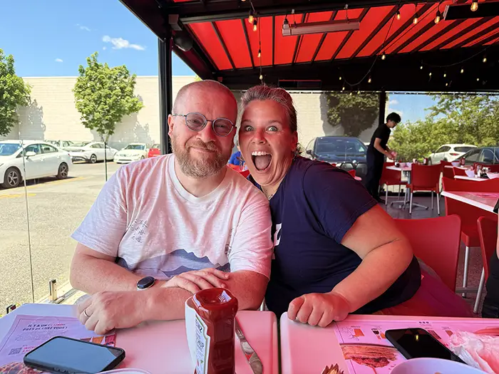 Photo souvenir de Mélanie 44